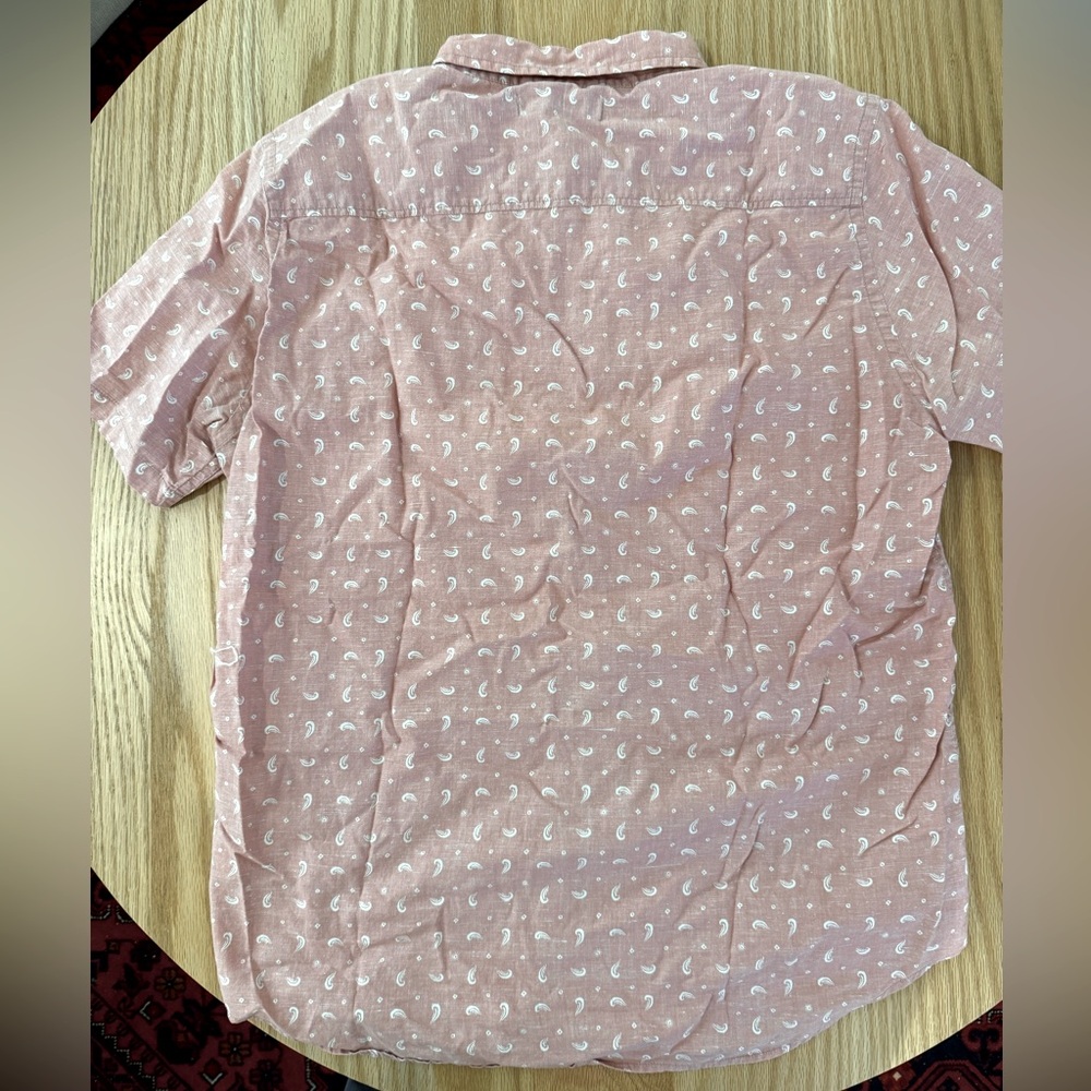 Outerknown Short Sleeve Button Down - Medium - image 4